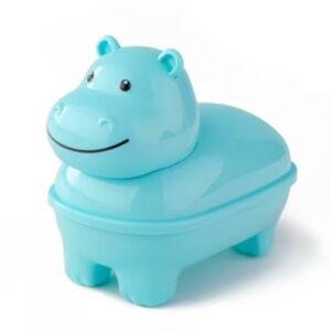 Blue Hippo  Shaped Soap Dish